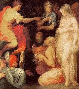 ABBATE, Niccolo dell The Continence of Scipio painting